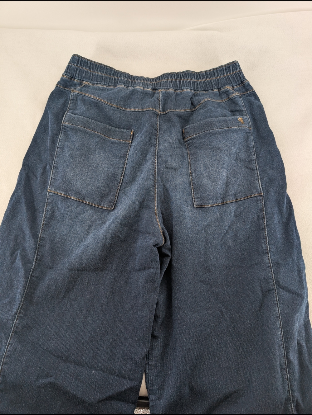 Pilcro Izzie Relaxed Pull-On Barrel Jeans by Anthropologie - Picture 5 of 5